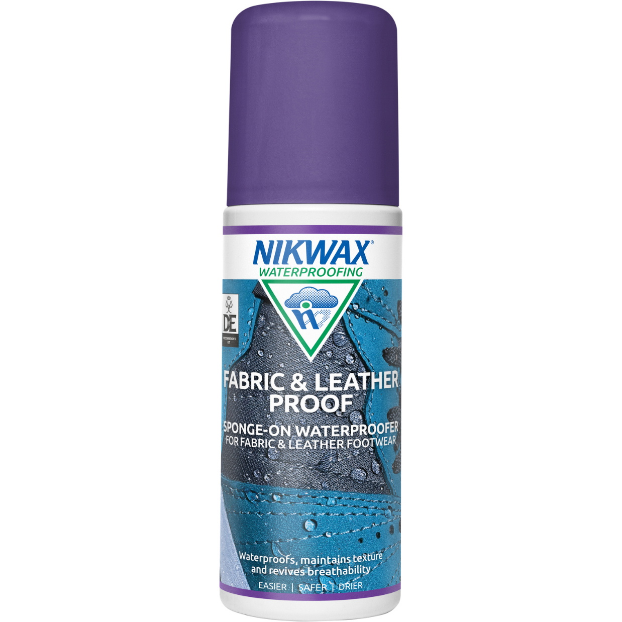2025 Nikwax Fabric & Leather Proof Sponge-On 125Ml NW125791